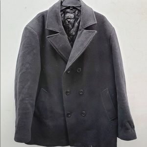MEN’s BGSD Mark Classic Wool Pea Coat XXLT